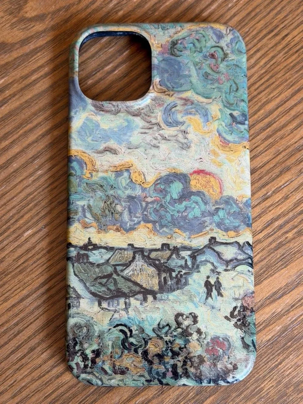 Van Gogh Print Blue Green Landscape Phone Case - from Van Gogh Museum